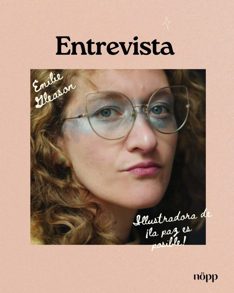 Émilie Gleason, ilustradora de ¡la paz es posible!Algunas palabras sobre su trabajo y su experiencia.#ilustración #emiliegleason #lapazesposible #ilustradora arte